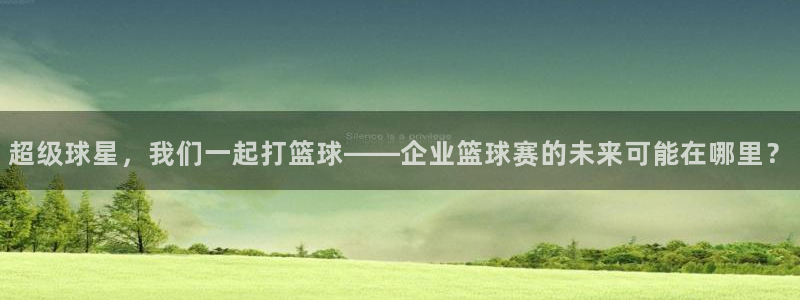 超级球星，我们一起打篮球——企业篮球赛的未来可能在哪里？